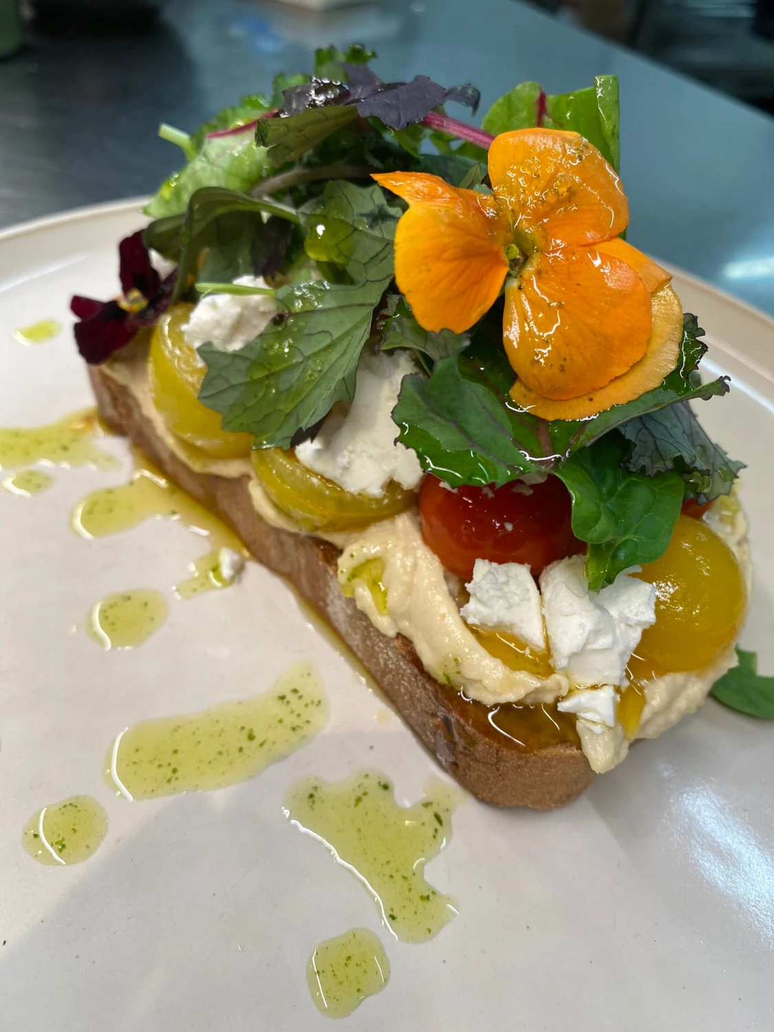 Hasebäck Menu - Hummus Sunshine