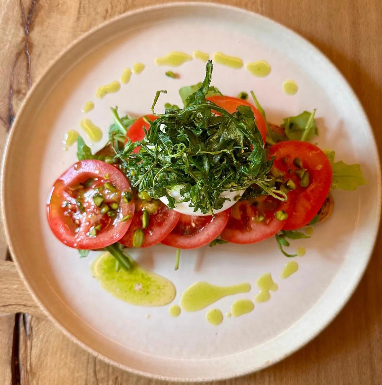 Hasebäck Menu - Hasebäck Brot Tomaten Buratta