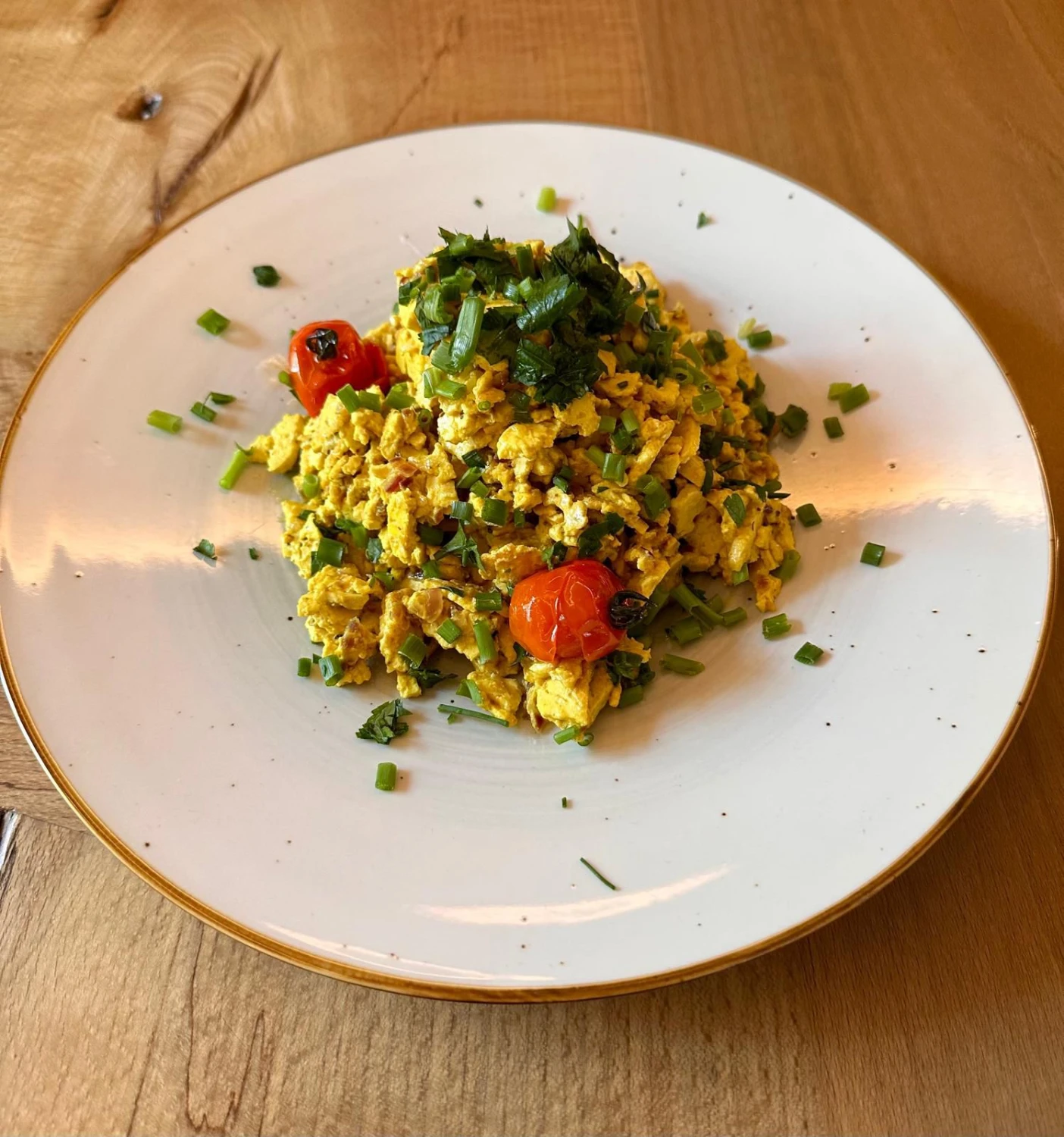 Hasebäck Menu - Veganes Rührei
